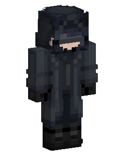 Hooded Shadow Gamer Minecraft skin