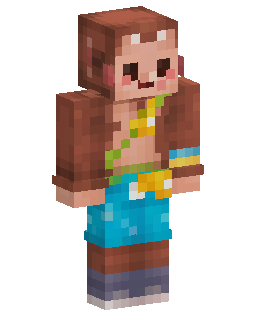 Brown Hair Adventurer Minecraft 스킨
