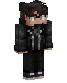 Black Jacket Boy Minecraft skin