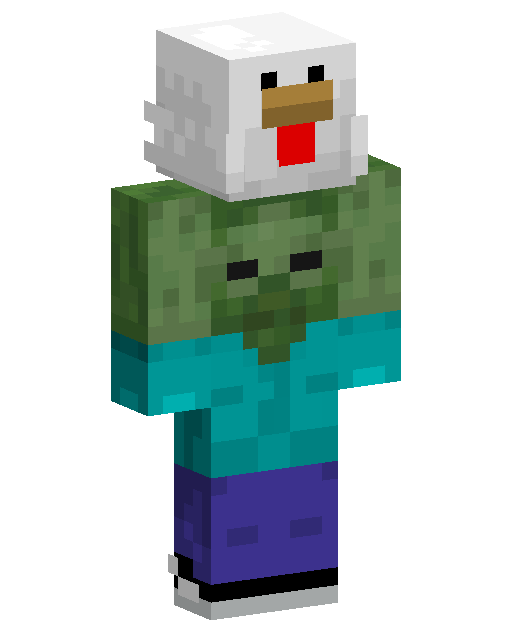 Скін Minecraft Chicken Jokey