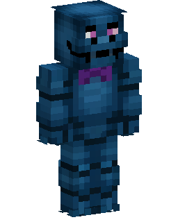 Skin Minecraft Blue Armored Robot