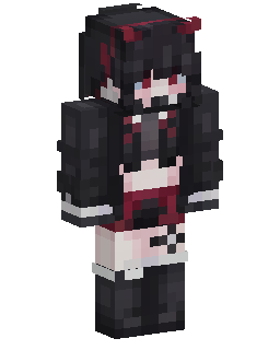 Red Black Streetwear Boy skin de Minecraft
