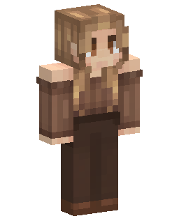 Brown Haired Girl skin de Minecraft