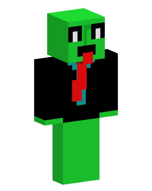 Sapo empresário Minecraft skin