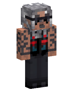 Gray Haired Streetwear Boy 的 Minecraft 皮肤