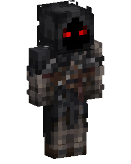 Red Eyed Armored Soldier Minecraft-Skin
