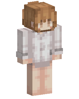 Skin do Minecraft White Coat Girl