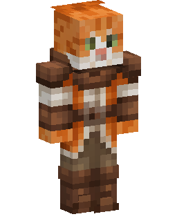 Warrior cat Minecraft-Skin