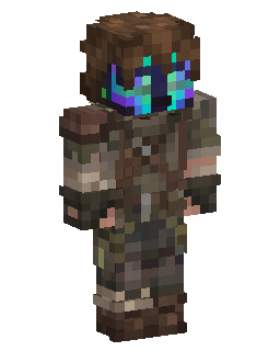 Glowing Visor Wastelander 的 Minecraft 皮肤