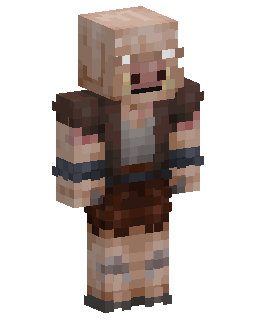 Piglin Fighter Minecraft-Skin