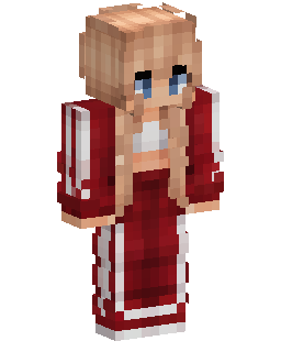 Red Coat Girl Minecraft skin