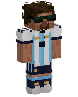 Lionel Messi Minecraft 스킨
