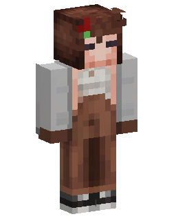 Skin Minecraft Brown Haired Overalls Boy