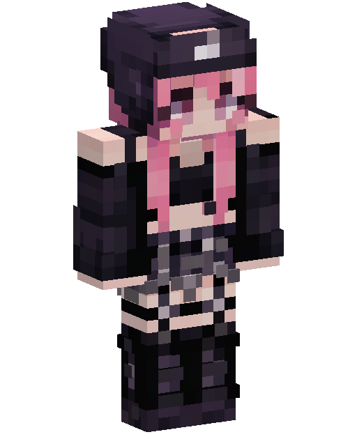 Pink Haired GirlのMinecraftスキン