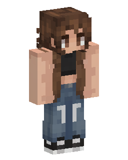 Brown Haired Girl skin de Minecraft