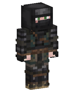 Armored Shadow Soldier 的 Minecraft 皮肤