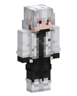 White Haired Anime Boy 的 Minecraft 皮肤