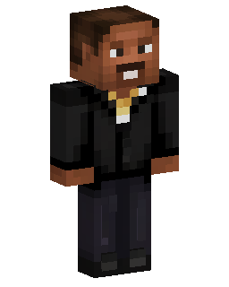 Brown Bear In Suit skin de Minecraft
