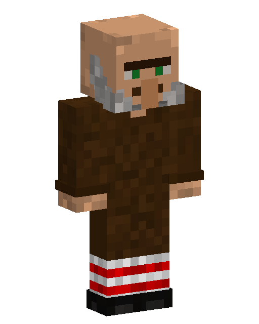 Christmas Villager Minecraft 皮肤