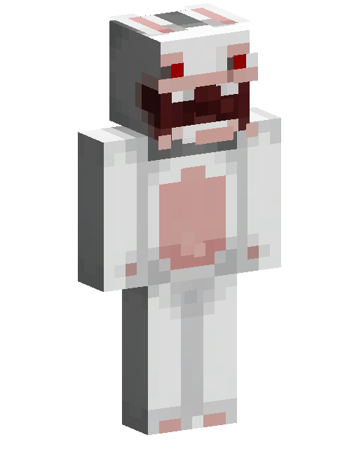 Skinned Rqbbit Creepy White Rabbit|Minecraft皮肤下载