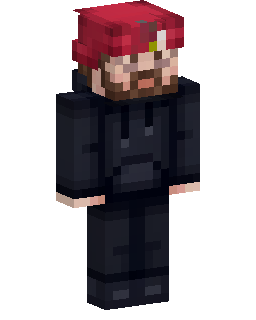 Red Haired Hoodie Boy Minecraft skin