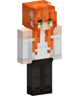 Orange Haired Scientist Minecraft-Skin