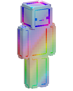 Neon Rainbow Minecraft 스킨