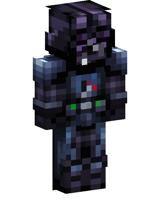 Dark Armored WarriorのMinecraftスキン