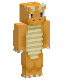 Dragonite Minecraft-Skin
