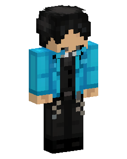 Blue Jacket Boy Minecraft skin