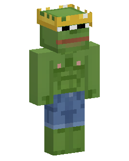 Skin Minecraft Green Crowned Ogre