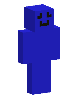 Blue Minecraft skini