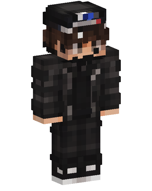 Minecraft-skin Black Tactical Soldier