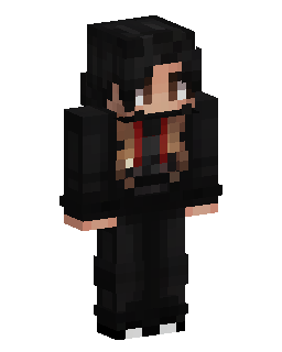 Black Hoodie Dark Hair 的 Minecraft 皮肤