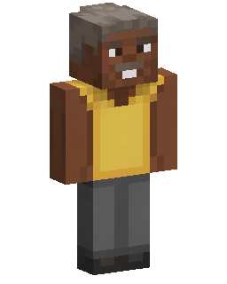 Brown Jacket Miner Minecraft 스킨