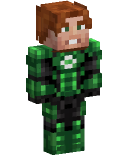 Green Tech Warrior Minecraft-Skin