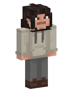Hooded Grey Sweater Survivor 的 Minecraft 皮肤