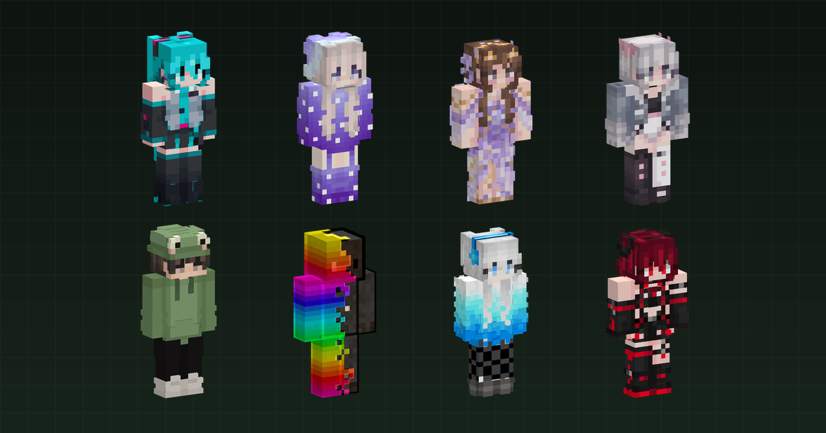 Skin Minecraft Java Superhero Anime Minecraft Skins: 139 Free Skins to Download & Edit — Page 2