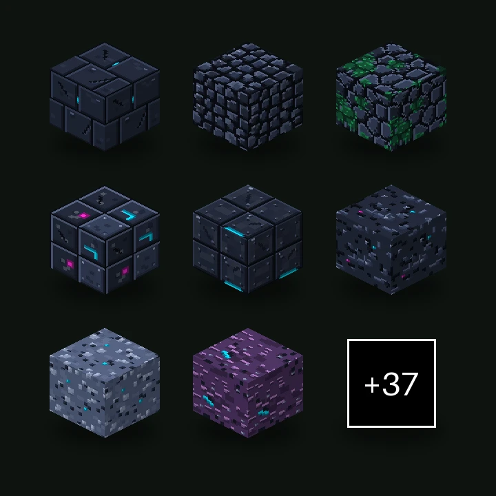 Cyberpunk Neon City balíček textur pro Minecraft