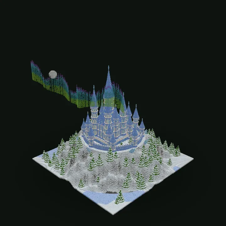 Ice Palace – stavba v Minecraftu