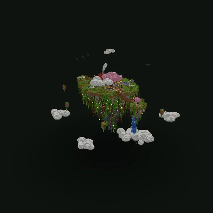 Floating Sky Island Minecraft build