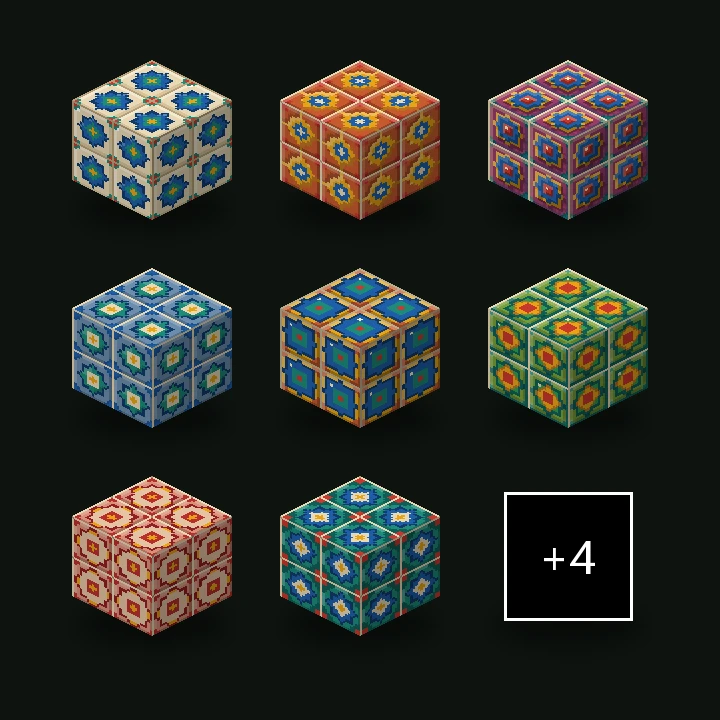Moroccan Mosaic Tiles balíček textur pro Minecraft