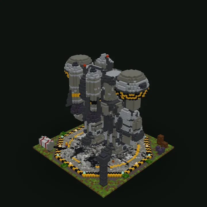 Giant Mech – stavba v Minecraftu