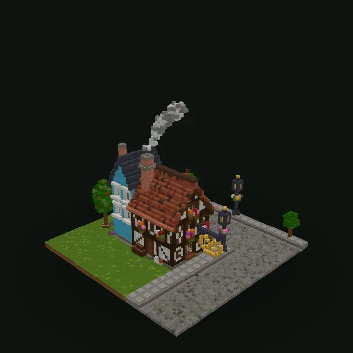 Corner Bakery – stavba v Minecraftu