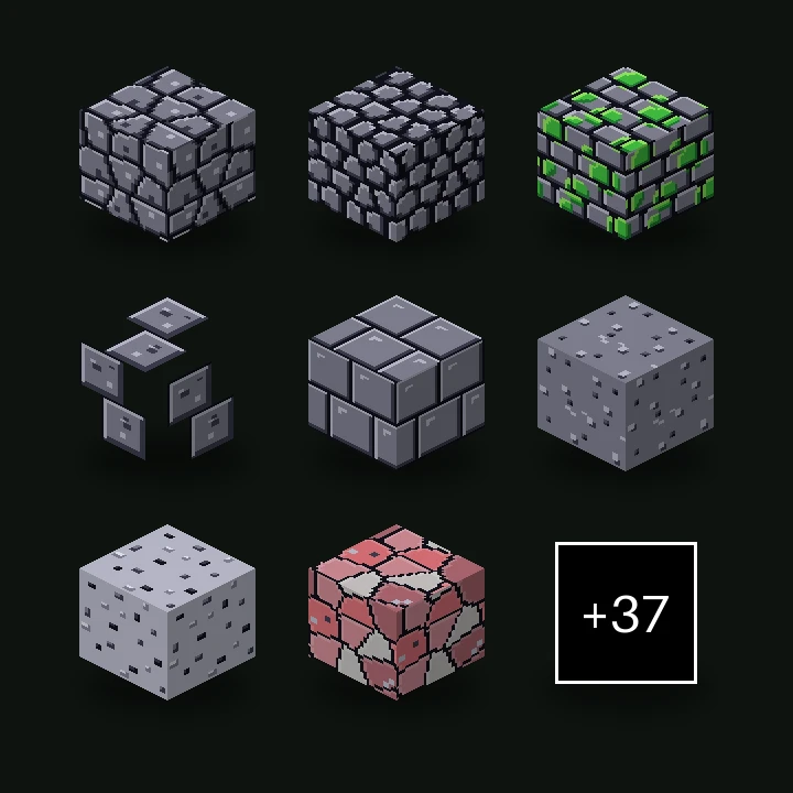 Retro 8-Bit balíček textur pro Minecraft