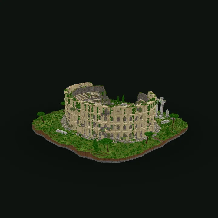 Colosseum Ruins – stavba v Minecraftu
