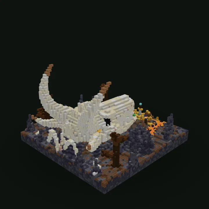 Dragon Skull Lair – stavba v Minecraftu