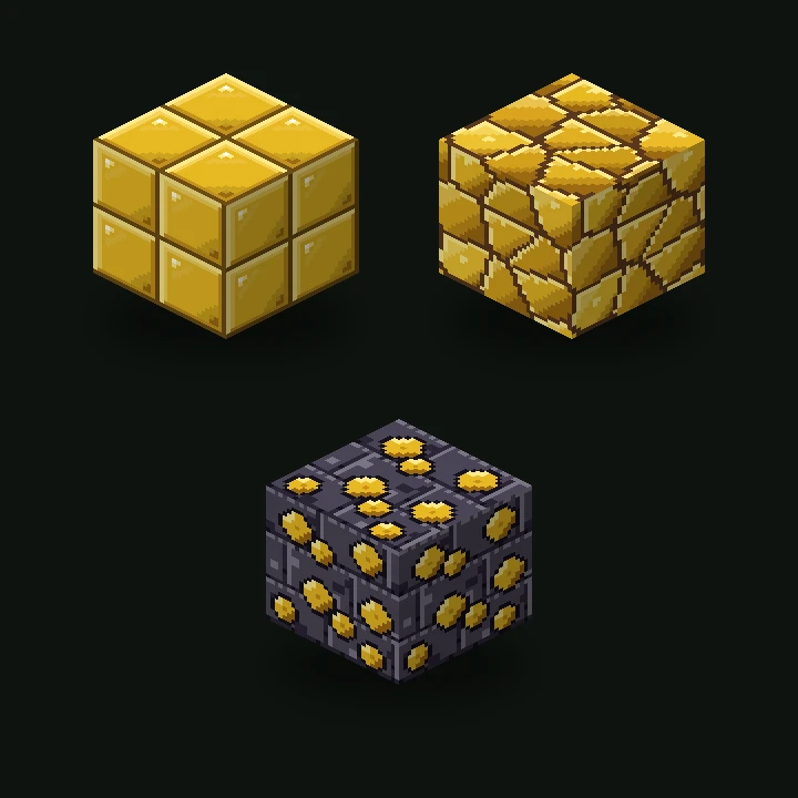 Pirate Treasure Gold balíček textur pro Minecraft